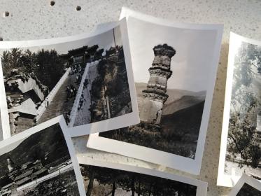 山西省五台山老照片，大尺寸20.5×15cm，一共13张。