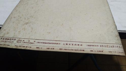 1960年。不见英雄花不开