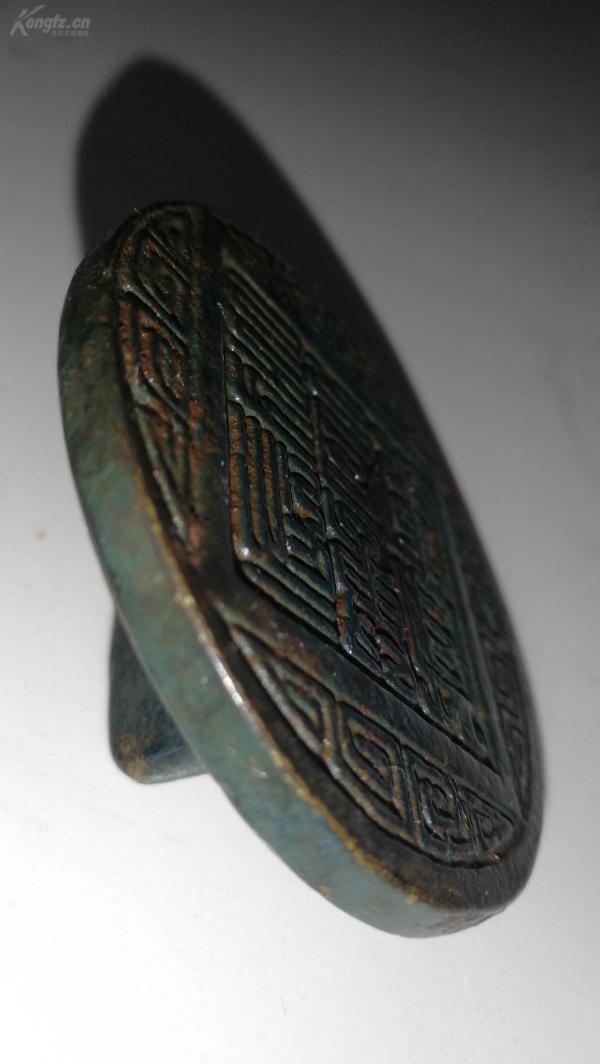 ⭕️管军万户府印，该印章为元末农民起义军徐寿辉政权颁用的特制铜章，距今已有600多年历史。