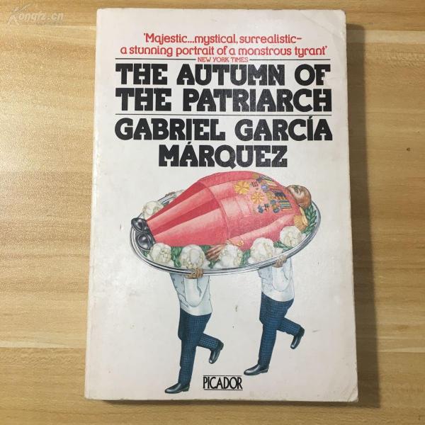 英文原版·1976年出版·拉丁美洲魔幻现实主义文学的代表人物，1982年诺贝尔文学奖得主·加夫列尔·加西亚·马尔克斯·著作·《THE AUTUMN OF THE PATRIARCH》（族长的秋天》32开