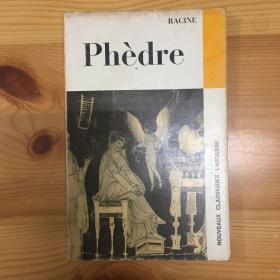 法文原版·法国剧作家·让·拉辛 著·《PHÈDRE》（费德尔）·36开