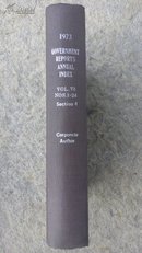 1973 GOVERNMENT REPORTS ANNUAL lNDEX V0L.78 NOS.1-24 Section 4 美国政府报告1973年年度索引“团体作者索引”