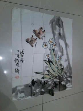 名人字画：王三军花鸟画（安徽省美术家协会会员，黄淮海美术家协会副主席，五柳国画院副院长）