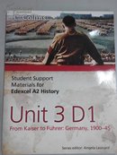 Student Support Materials for Edexcel A2 History Unit3D1: From Kaiser to Fuher