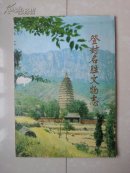 《登封名胜文物志》