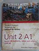 Student Support Materials for Edexcel AS History Unit 2 A1:Henry VIII