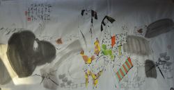 王西京，王西京专用纸,1988年开始用的印章，王西京落章，保真