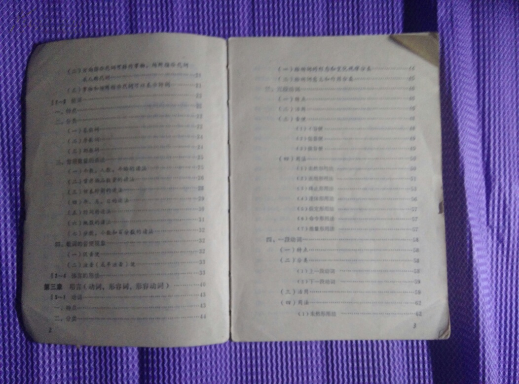 现代日语语法手册（无封面）