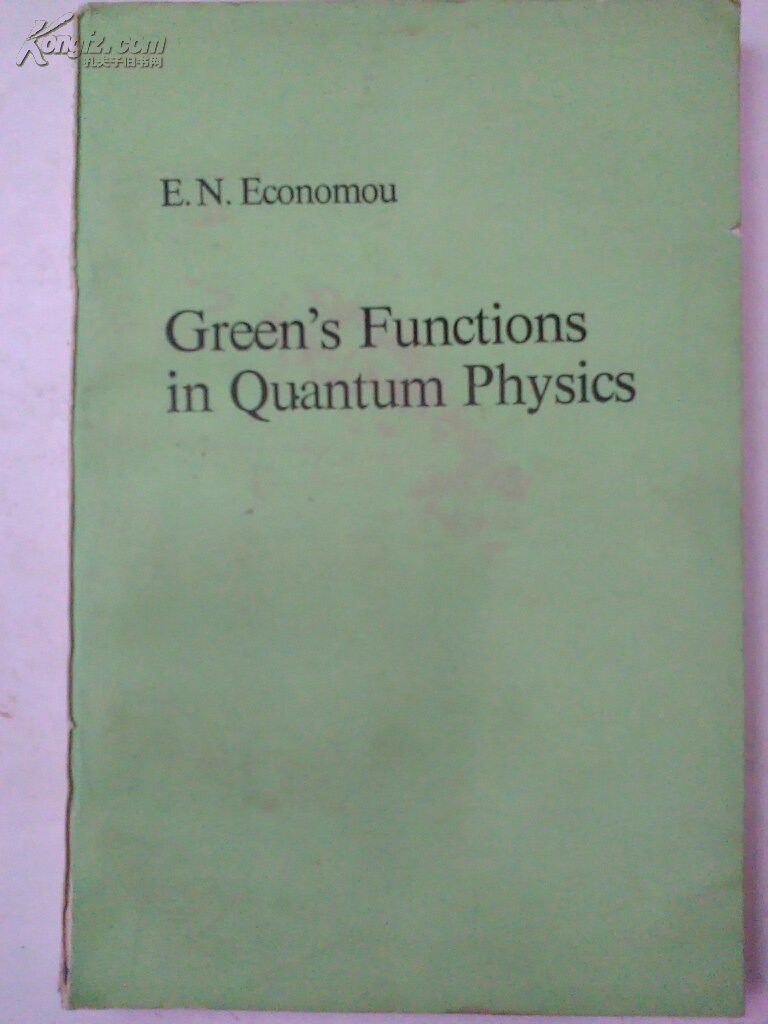 英文版 量子物理中格林函数 Greens Functions in Quantum physics