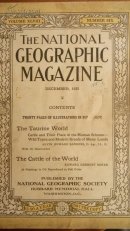 （从美国发货）national geographic美国国家地理1925年12月c(含彩色插图，专题——世界上的牛)