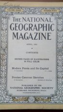 现货national geographic美国国家地理1921年4月波斯及其首都