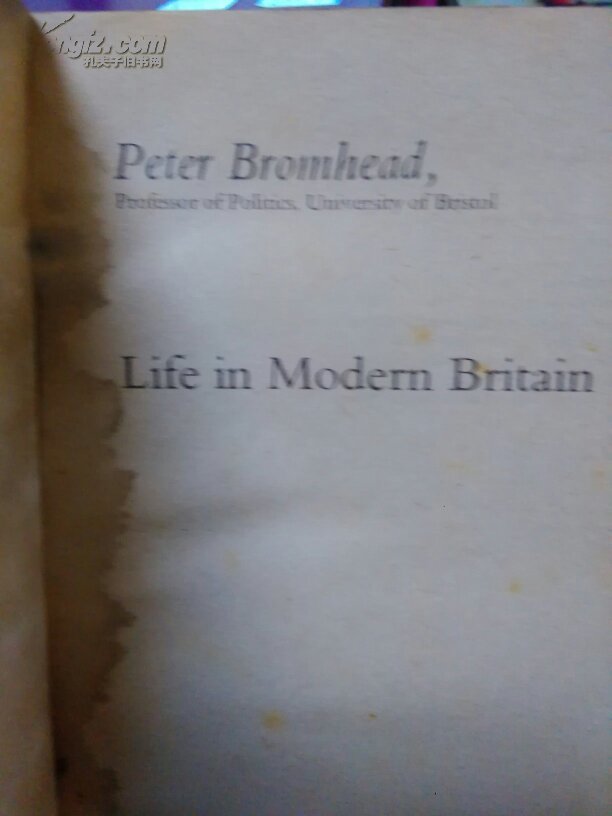 peter  Bromhead  Life  in modern Britain - 今日英国