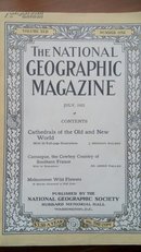 现货 national geographic美国国家地理1922年7月(品相非常好，彩色插图)