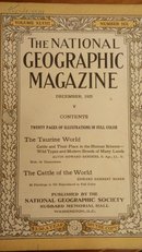 （从美国发货）national geographic美国国家地理1925年12月b(含彩色插图，专题——世界上的牛)