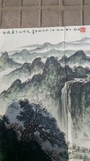 不知谁的小山水画