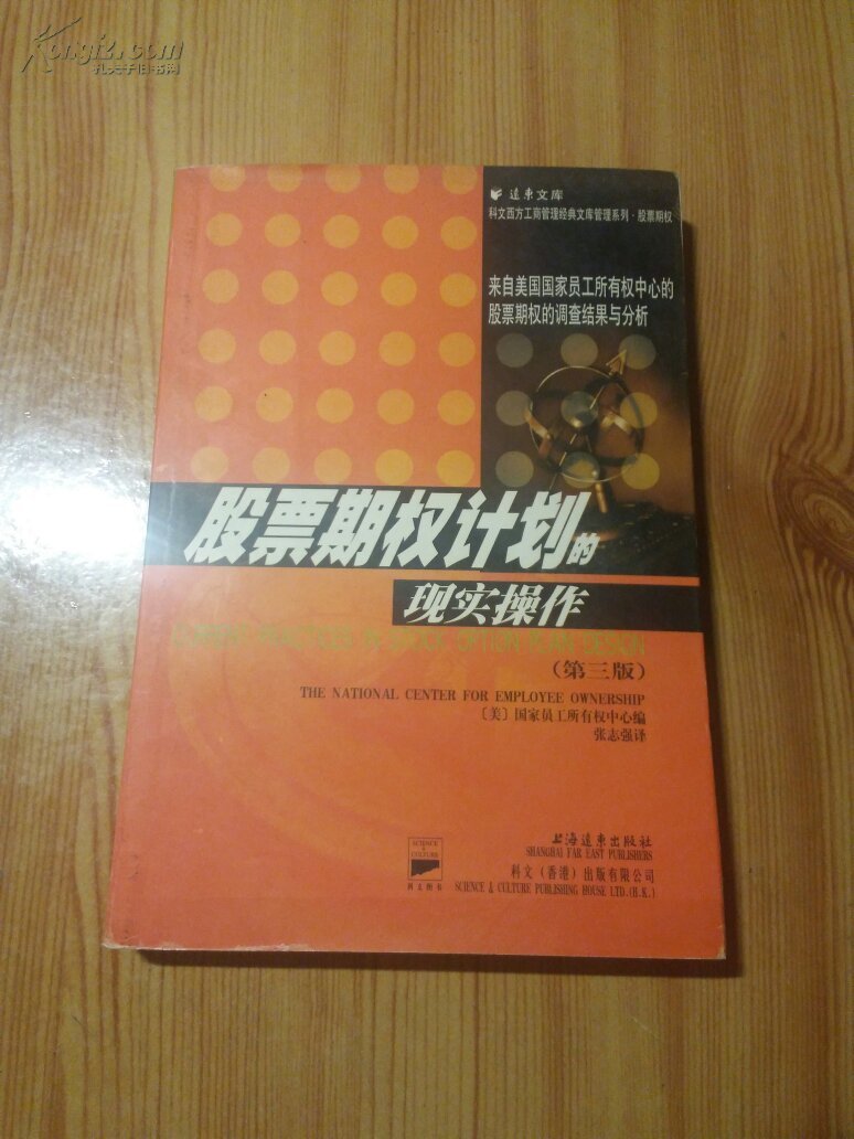 股票期权计划的现实操作  （第三版）