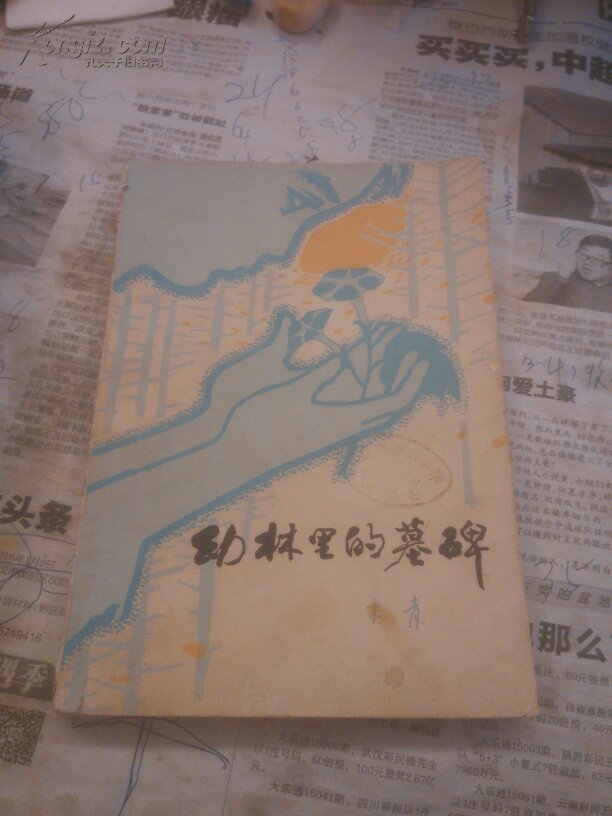 幼林里的墓碑