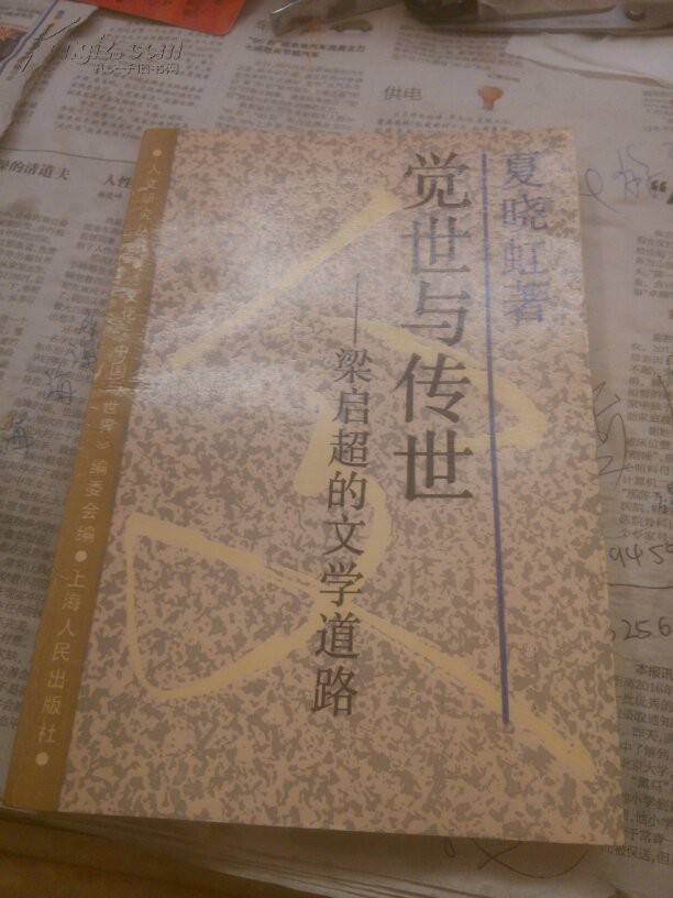 觉世与传世一梁启超的文学道路