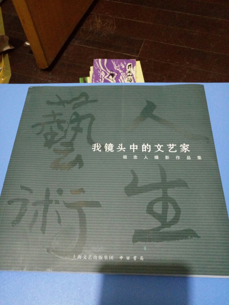 艺术人生 我镜头中的文艺家（祖忠人摄影作品集）原价198元.245页.12k：作家.戏剧家.电影家.美术家.名人照相