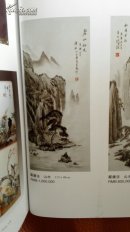 严广法，拍卖记录100万，同篇的是吴冠中15万，关山月5万。严广法传统山水，《四尺观瀑图》（保真）