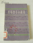 聶格魯吉小說選