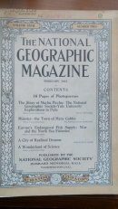 现货 national geographic美国国家地理1915年2月a  马丘比丘，明斯特