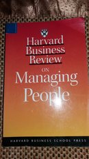 Harvard Business Review ON Managing People