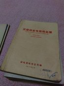 汉语拼音电信局名簿. 拼音部分