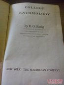 英文原版：COLLEGE ENTOMOLOGY 大学昆虫学 1942年版