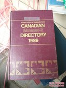 原版书 加拿大年鉴 1989   二手书