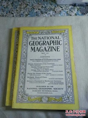 THE NATIONAL GEOGRAPHIC MAGAZINE  MAY 1931