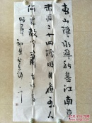 著名画家一丁精品书法(四尺)