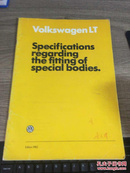 VOLKSWAGEN LT SPECIFICATIONS REGARDING THEFITTING OF SPECIAL BODIES（大众LT规范关于THEFITTING特殊的身体）