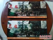 双龙洞门票【有毛像】16开大门票未打孔颜色2种2枚合售
