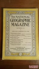 （从美国发货）national geographic美国国家地理1935年9月彩色插图(品相非常好)