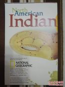 National Geographic国家地理杂志地图系列之2004年9月 North American Indian 北美洲印第安人地图