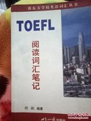 TOEFL阅读词汇笔记