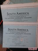现货 national geographic 美国国家地理地图1942年10月南美地图