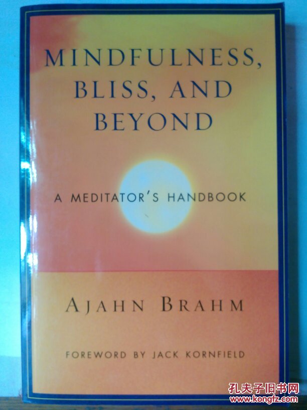 Mindfulness Bliss and Beyond: A Meditator's Handbook