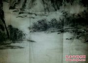 徐悲鸿弟子著名画家《张安治》精美山水作品之四 尺寸45*35厘米