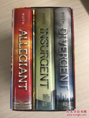 英文原版套装三本带外套：The Divergent series ：Divergent + Insurgent + Allegiant（思维发散系列：发散+反叛+忠实）