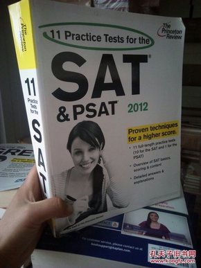 11 Practice Tests for the SAT and PSAT, 2012 Edition[11套SAT和PSAT实战测验(2012版)]