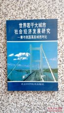 世界若干大城市社会经济发展研究——兼与我国某些城市对比