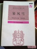 暴风雪，《家庭纪事》作者力作，新世纪万有文库