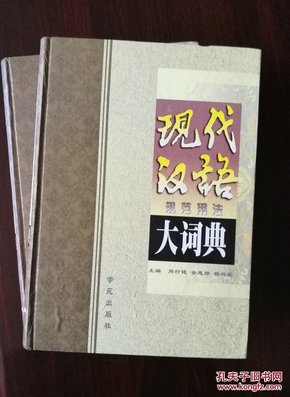 现代汉语规范用法大词典