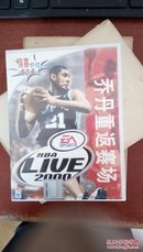 NBA LIVE 2000 游戏光盘1张 手册1本【请看图】