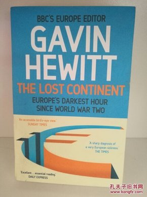 The Lost Continent by Gavin Hewitt （新闻）英文原版书