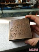 杭郡金农(画稿刻铜墨盒)