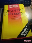 原版《 Websters Newworld Large Print Dictionary》8开精装