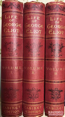 克罗斯（传主之夫）著：乔治·艾略特传   （全3卷）布面精装 插图本